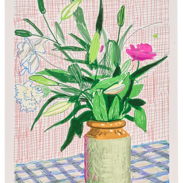 David Hockney — Без названия, № 516, из: Большая книга: Художественное издание D