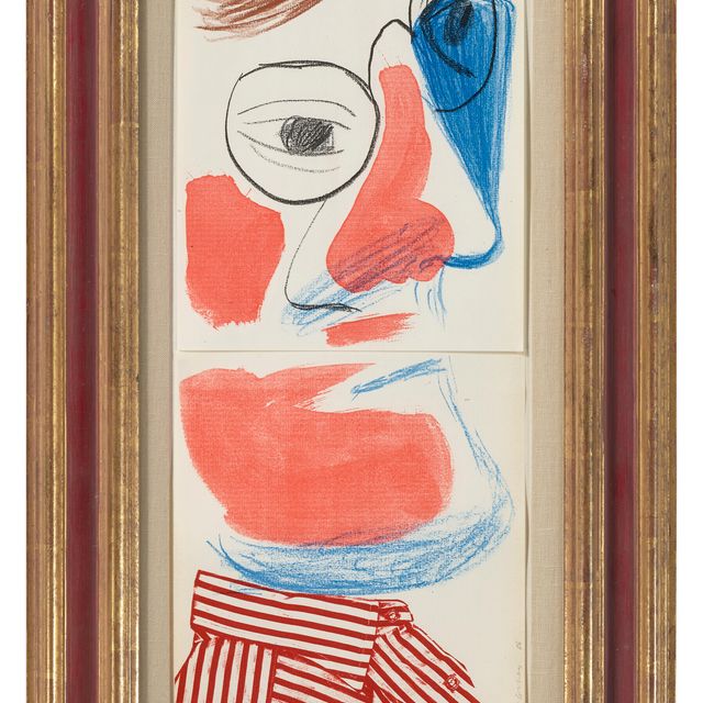 David Hockney — Автопортрет, июль 1986 года