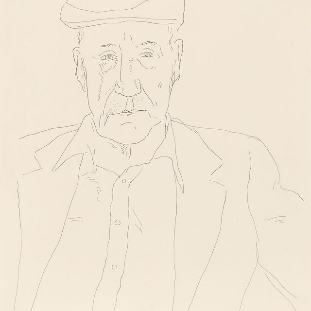 David Hockney — Уильям Берроуз II