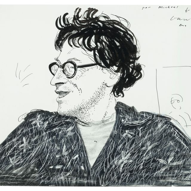David Hockney — Портрет Майкла Горовица