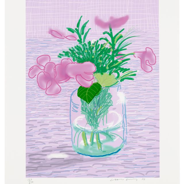 David Hockney — Без названия, № 329, из: Большая книга: Художественное издание А