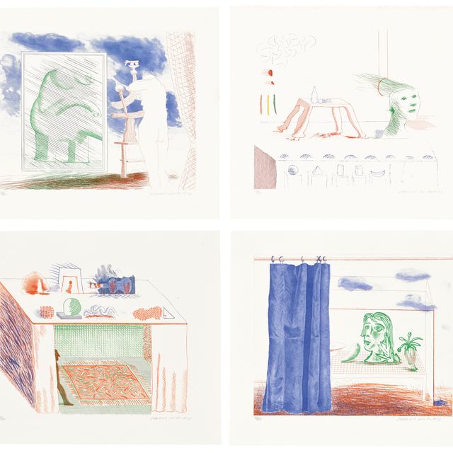 David Hockney — 15 пластинок, от: The Blue Guitar