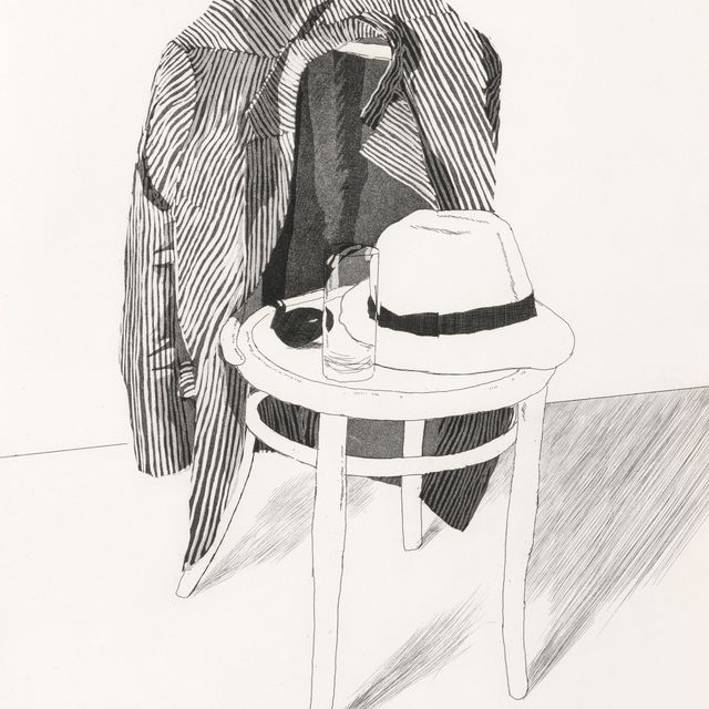 David Hockney — Панамская шляпа