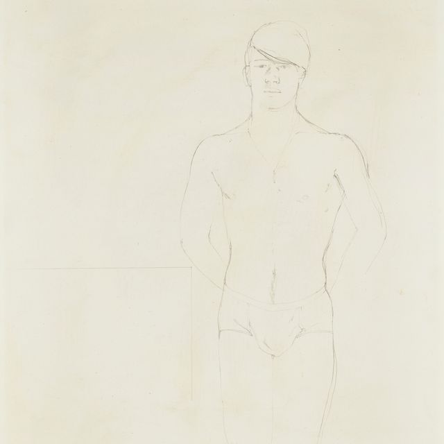 David Hockney — Питер, мотель "Ройял Пасифик", Сан-Франциско