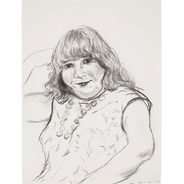 David Hockney — Энн