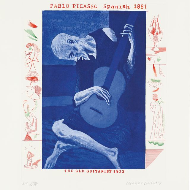 David Hockney — Синяя гитара (S.A.C. 199-218; То. 178-196)