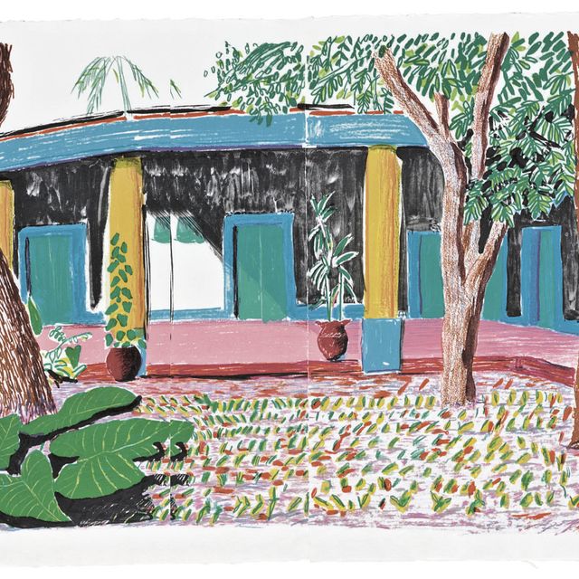 David Hockney — Отель "Акатлан": Второй день после переезда (T. 283; M.C.A.T. 270)