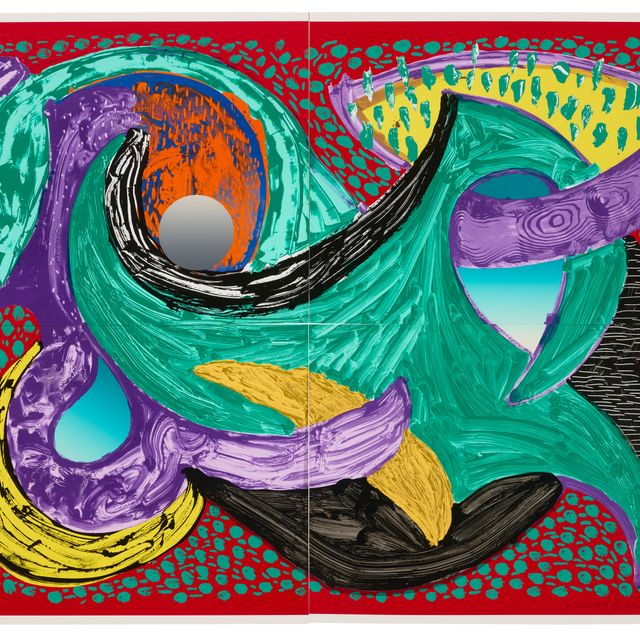 David Hockney — Иду по кругу, судя по еще нескольким новым отпечаткам