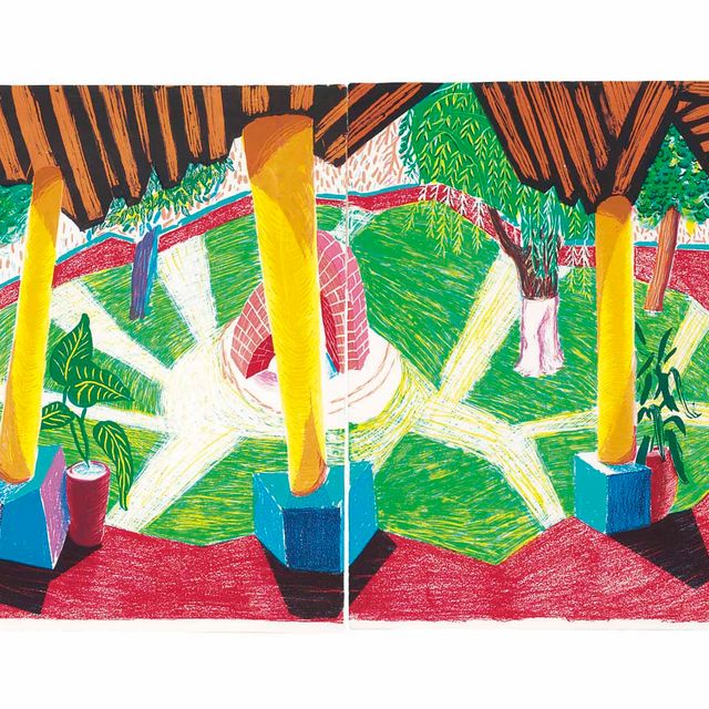 David Hockney — Отель "Акатлан": Две недели спустя после переезда в центр внимания