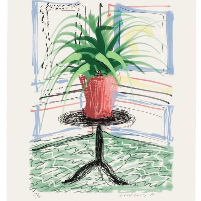 David Hockney — Без названия, № 468, из: Большая книга: Художественное издание C
