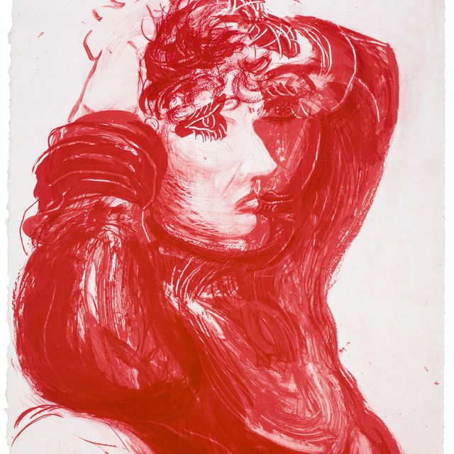 David Hockney — Рыжая Селия
