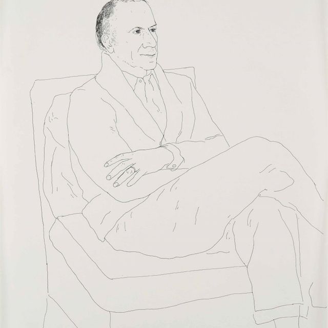 David Hockney — Ролан Пети