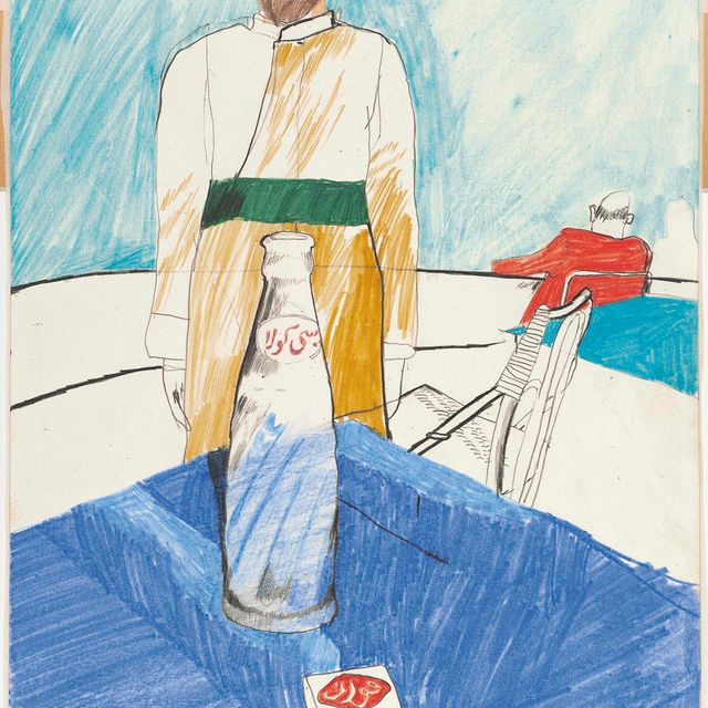 David Hockney — Официант, Александрия