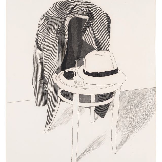 David Hockney — Панамская шляпа