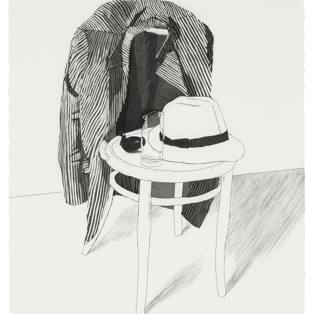 David Hockney — Панамская шляпа