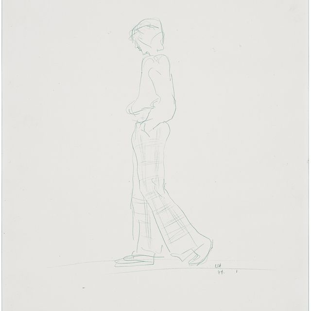 David Hockney — Ив (идет)