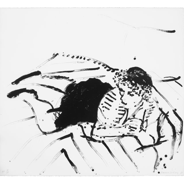 David Hockney — Крупный принт Селии №2