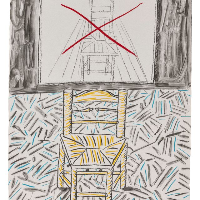 David Hockney — Урок перспективы, основанный на перемещении фокуса
