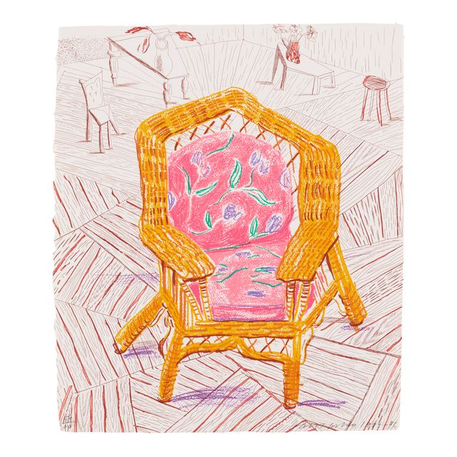 David Hockney — Кресло номер один от Moving Focus