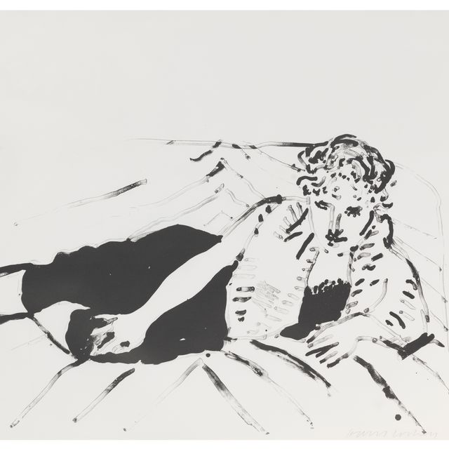 David Hockney — Крупный принт Селии №1