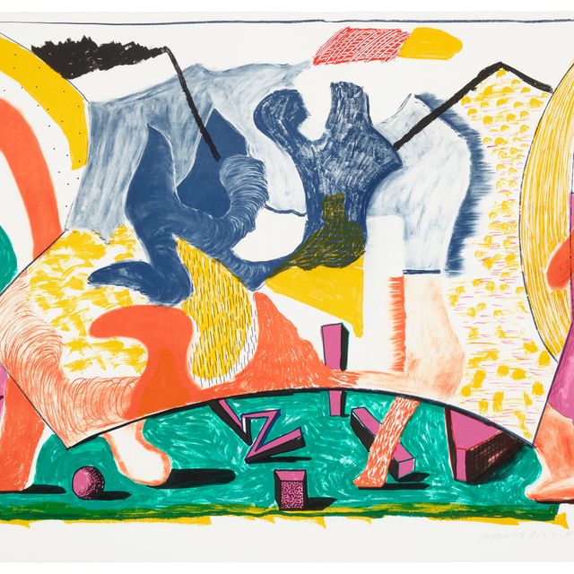 David Hockney — Двенадцать Пятнадцать