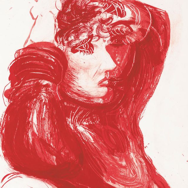 David Hockney — Рыжая Селия, из "Движущегося фокуса" (T. 273; M.C.A.T. 267)