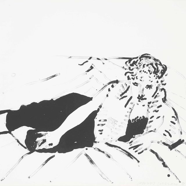 David Hockney — Крупный принт Селии №1 (M.C.A.T. 252; не в G.)