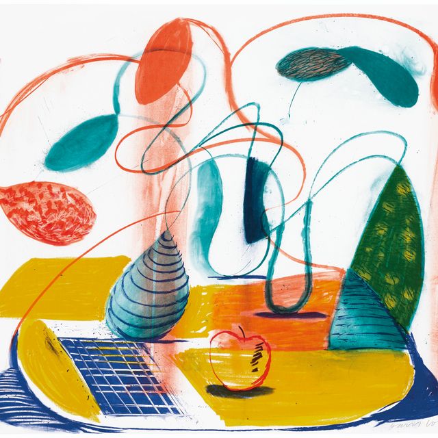David Hockney — Таблица текучая