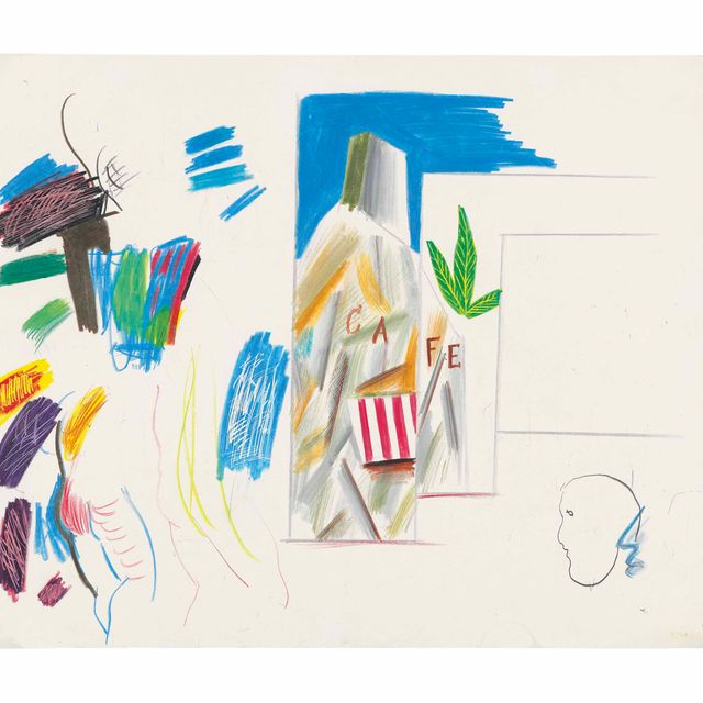 David Hockney — Кафе "Кубист" (от Parade Triple Bill)