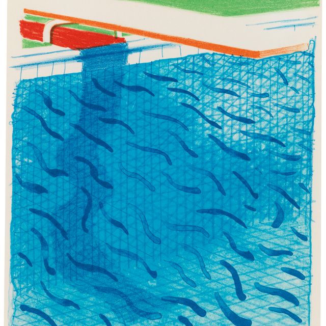 David Hockney — Бумажные пулы