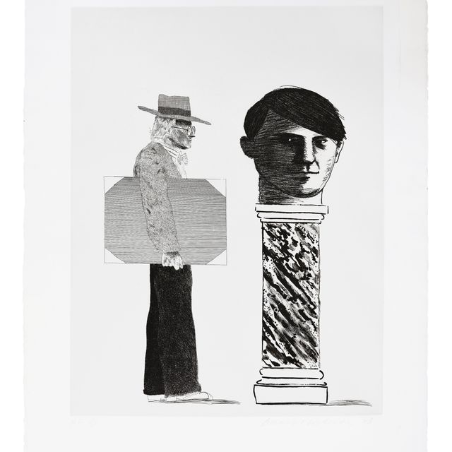 David Hockney — Студент, отдающий дань уважения Пикассо