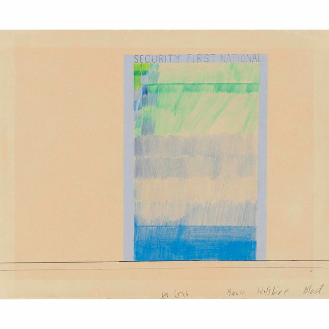 David Hockney — Бульвар Бэнк-Уилшир.