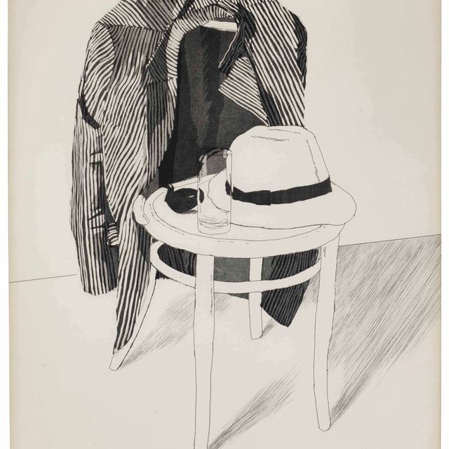 David Hockney — Панамская шляпа