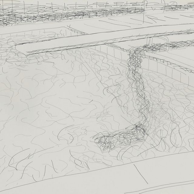 David Hockney — плавательный бассейн