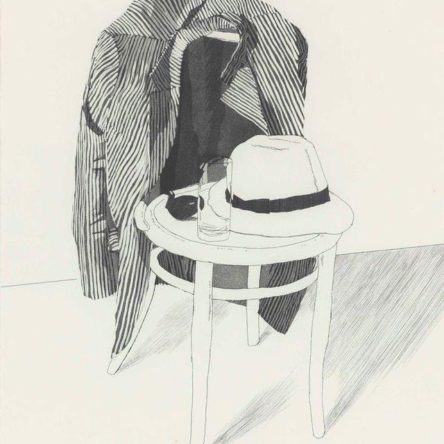 David Hockney — Панамская шляпа