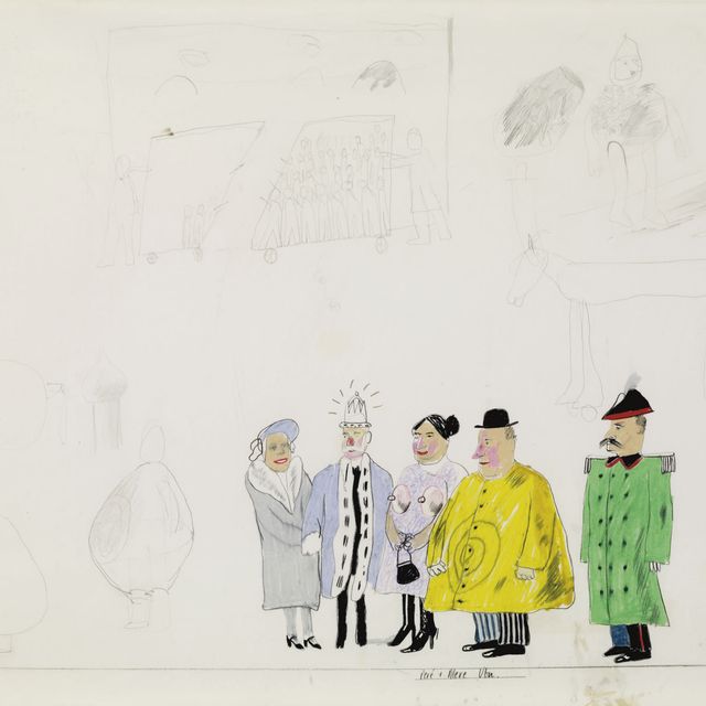 David Hockney — Папа и мама Убу