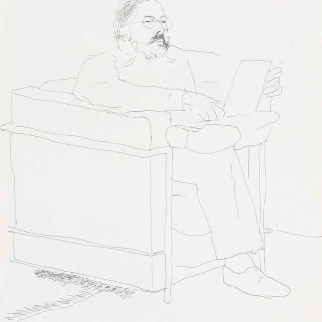 David Hockney — Портрет Генри Гелдзалера