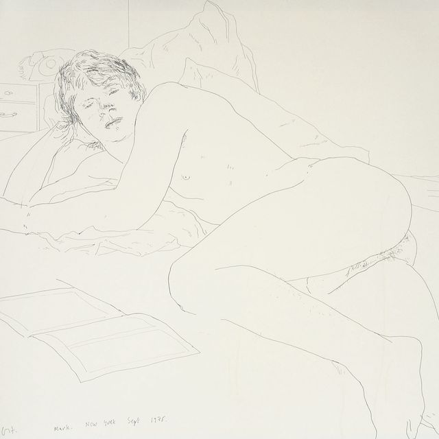 David Hockney — Марк, Нью-Йорк
