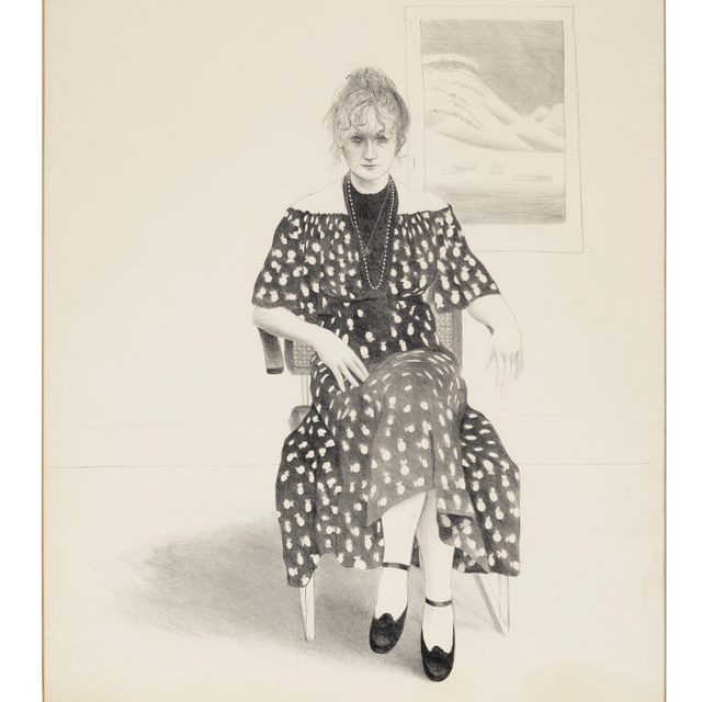 David Hockney — Селия, Голливуд, Мелроуз Авеню, 8365