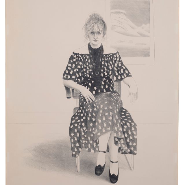 David Hockney — Селия, 8365, Мелроуз-авеню, Голливуд