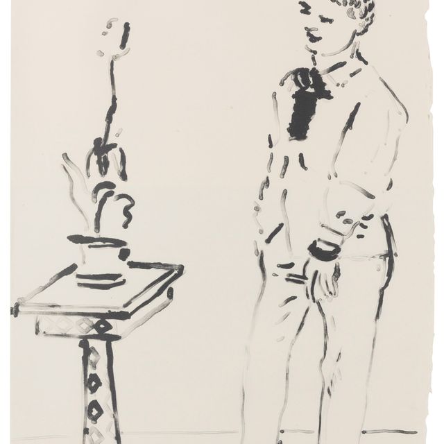David Hockney — Селия размышляла