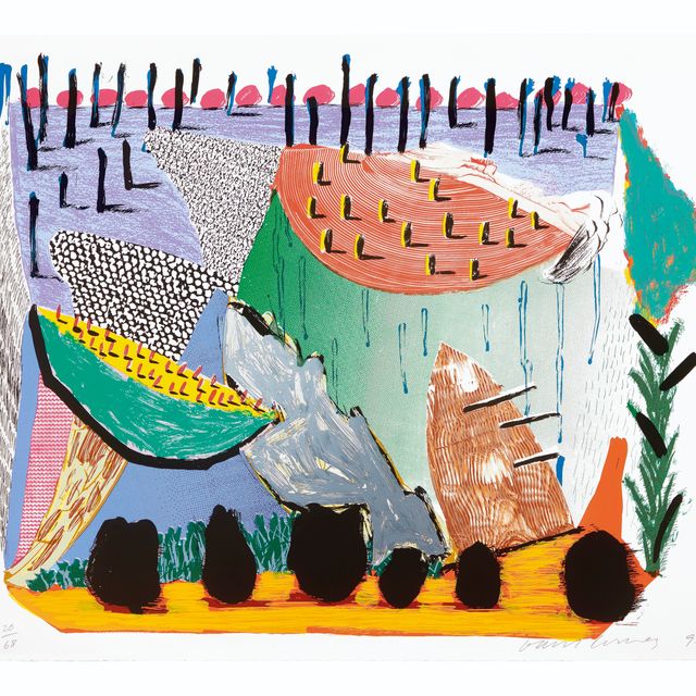 David Hockney — Медленный подъем