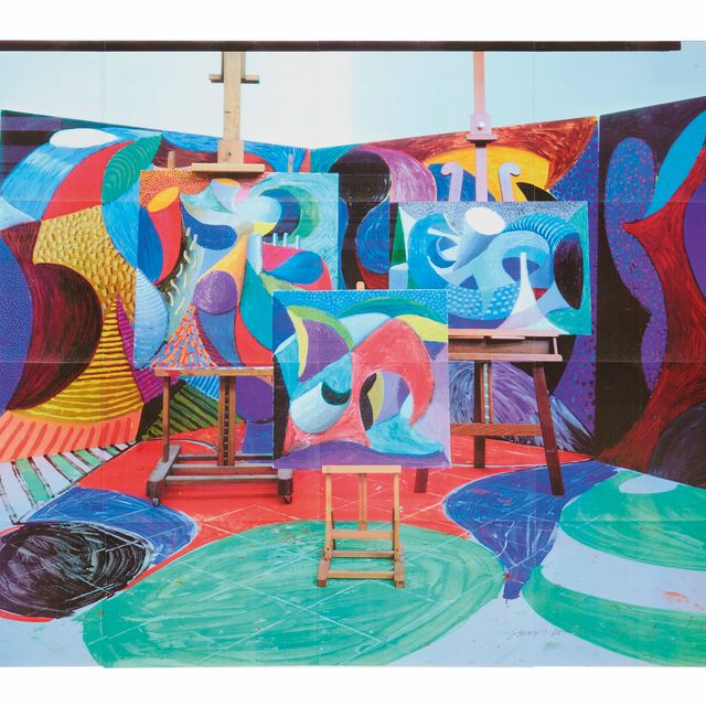 David Hockney — Окрашенная среда II