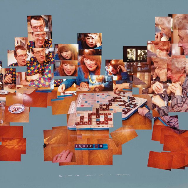 David Hockney — Игра в Скрэббл