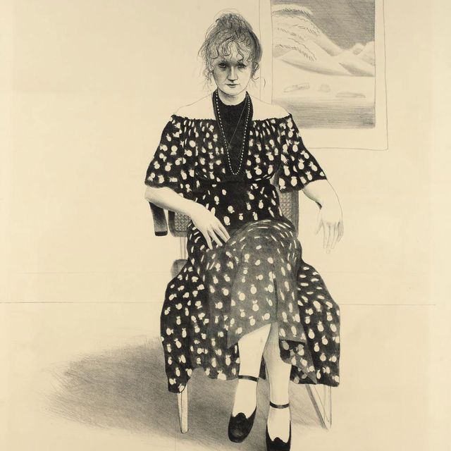 David Hockney — Селия, 8365, Мелроуз авеню, Голливуд (Сан-Франциско, 147; Токио, 138)