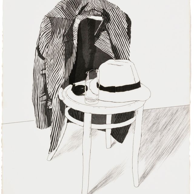 David Hockney — Панамская шляпа