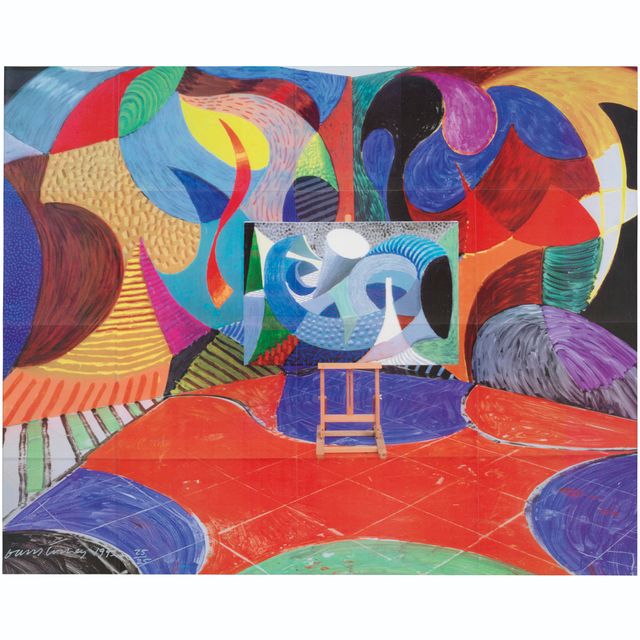David Hockney — Окрашенная среда III