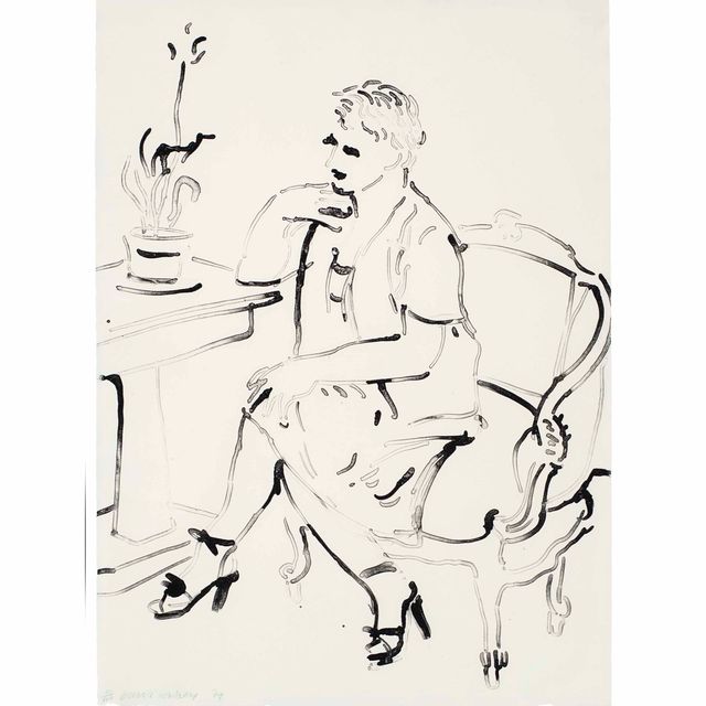 David Hockney — Селия - Элегантная