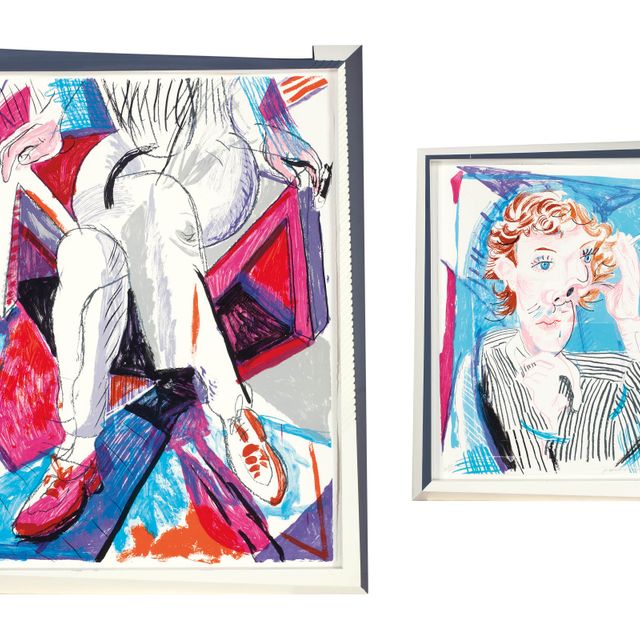 David Hockney — Изображение Грегори из фильма "Движущийся фокус" (M.C.A.T. 276; T. 285)