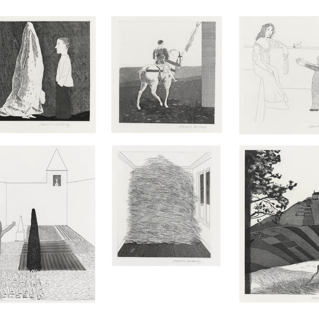 David Hockney — Шесть сказок Братьев Гримм (С.А.С. 70-108; С. 67-105)